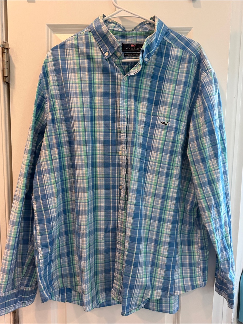 Men’s Vineyard Vines Classic Fit Tucker Button-Down Shirt Size XL